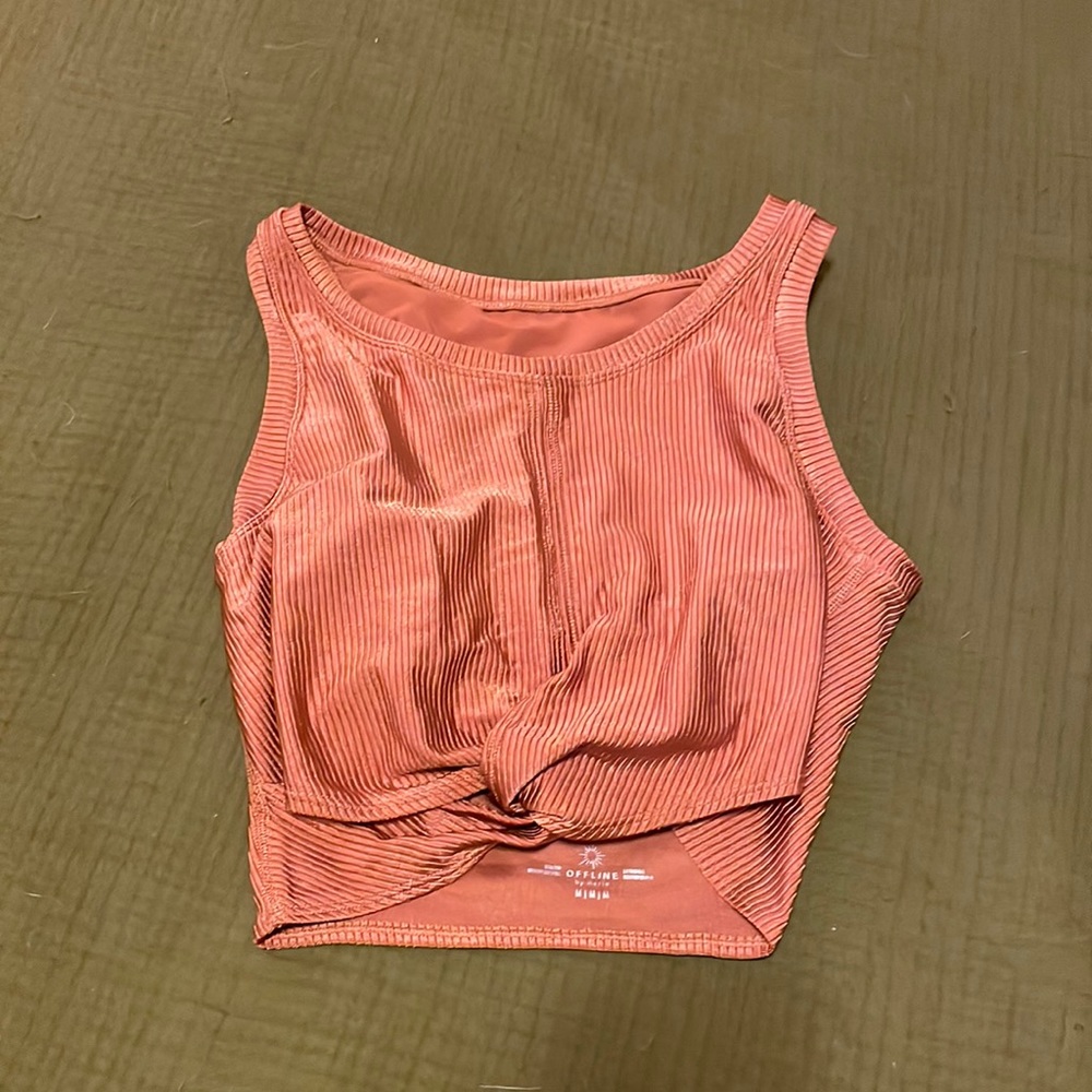American Eagle sports bra/cropped workout top
